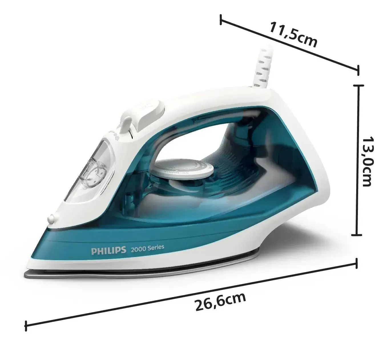 Fier de calcat Philips 2000 Series DST2010/20 (White/Grey) - 2