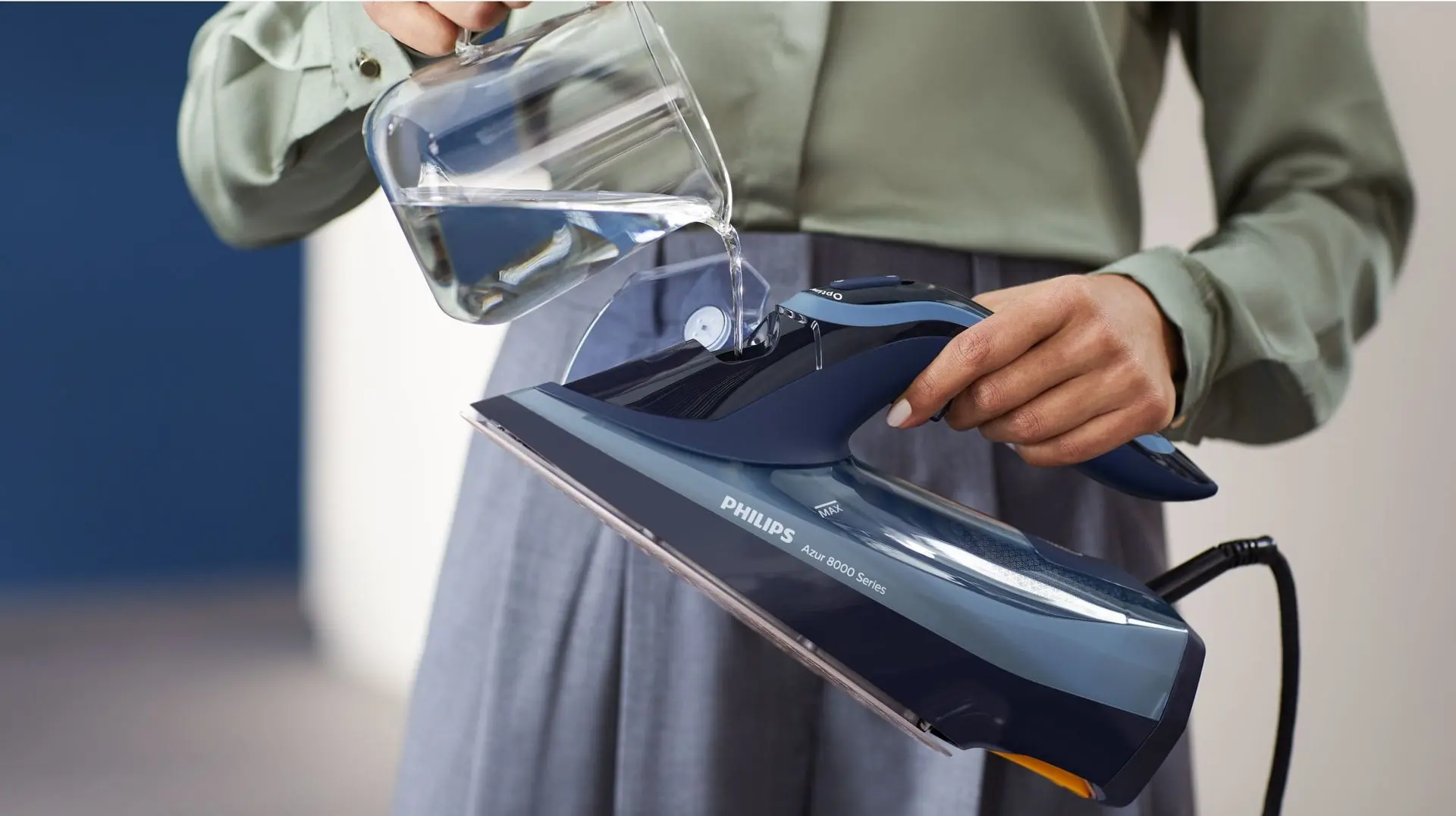 Fier de calcat Philips Azur DST8020/20 (Blue)