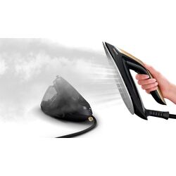 Fier de calcat cu generator de abur Philips PerfectCare 8000 PSG8130/80 (Black/Gold) Thumb