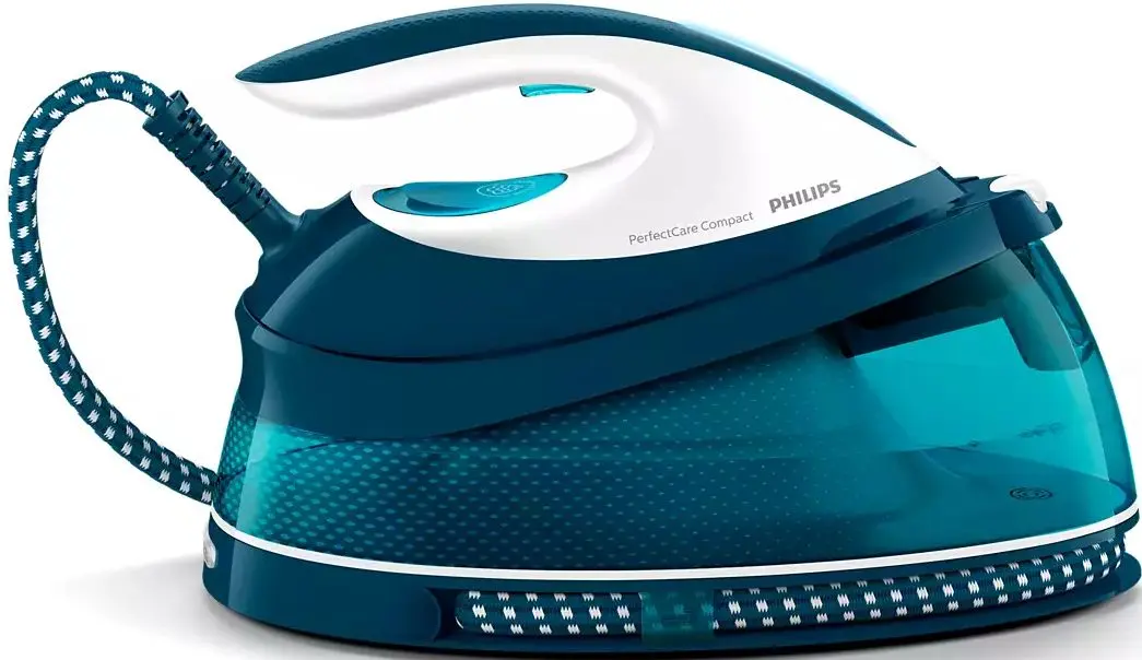 Утюг с парогенератором Philips PerfectCare Compact GC7844/20 (White/Blue)