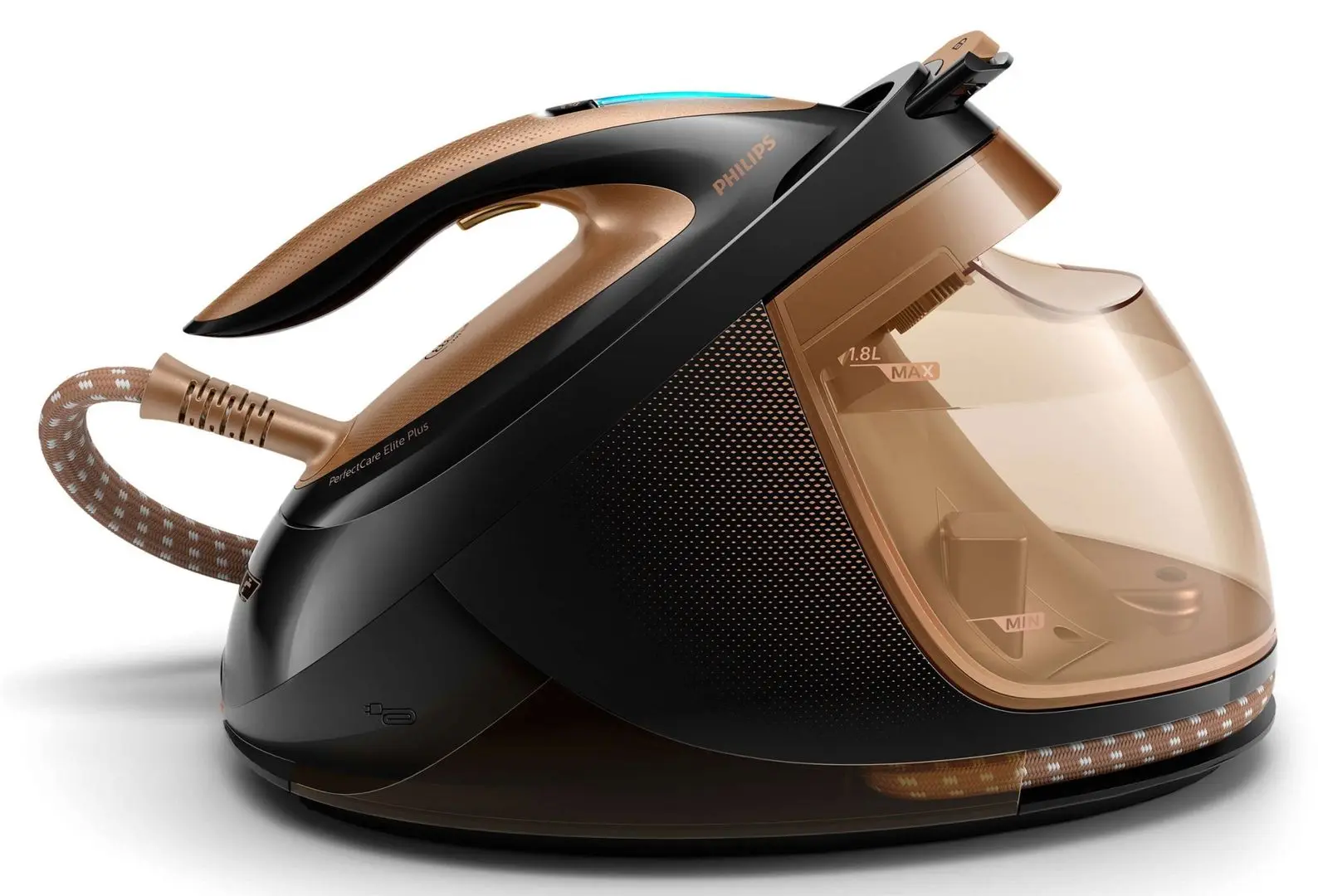 Statie de calcat cu generator de abur Philips PerfectCare Elite Plus GC9682/80 (Gold/Black)