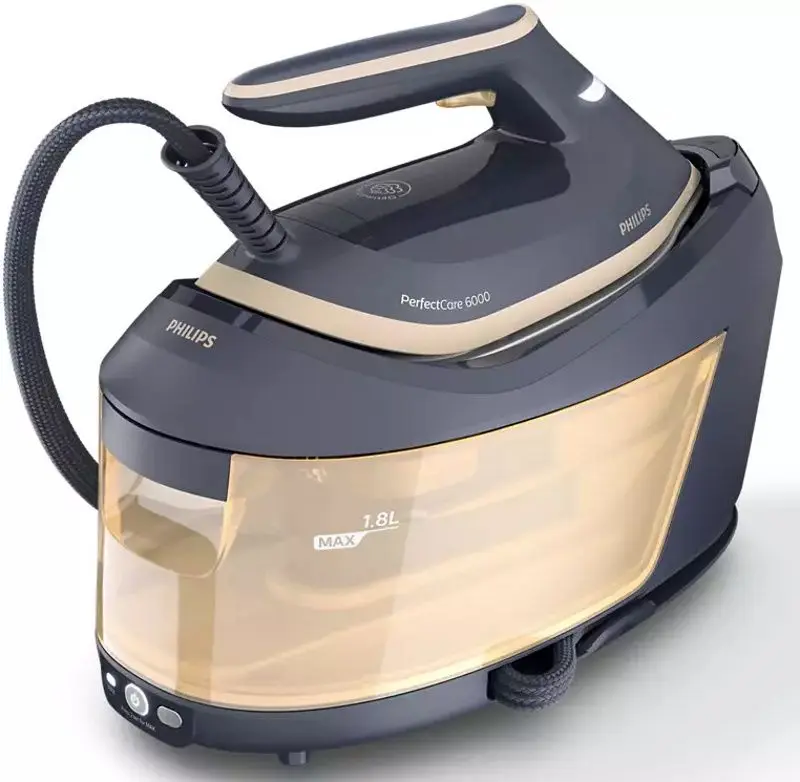 Fier de calcat cu generator de abur Philips PerfectCare PSG6066/20 (Dark Grey/Beige)