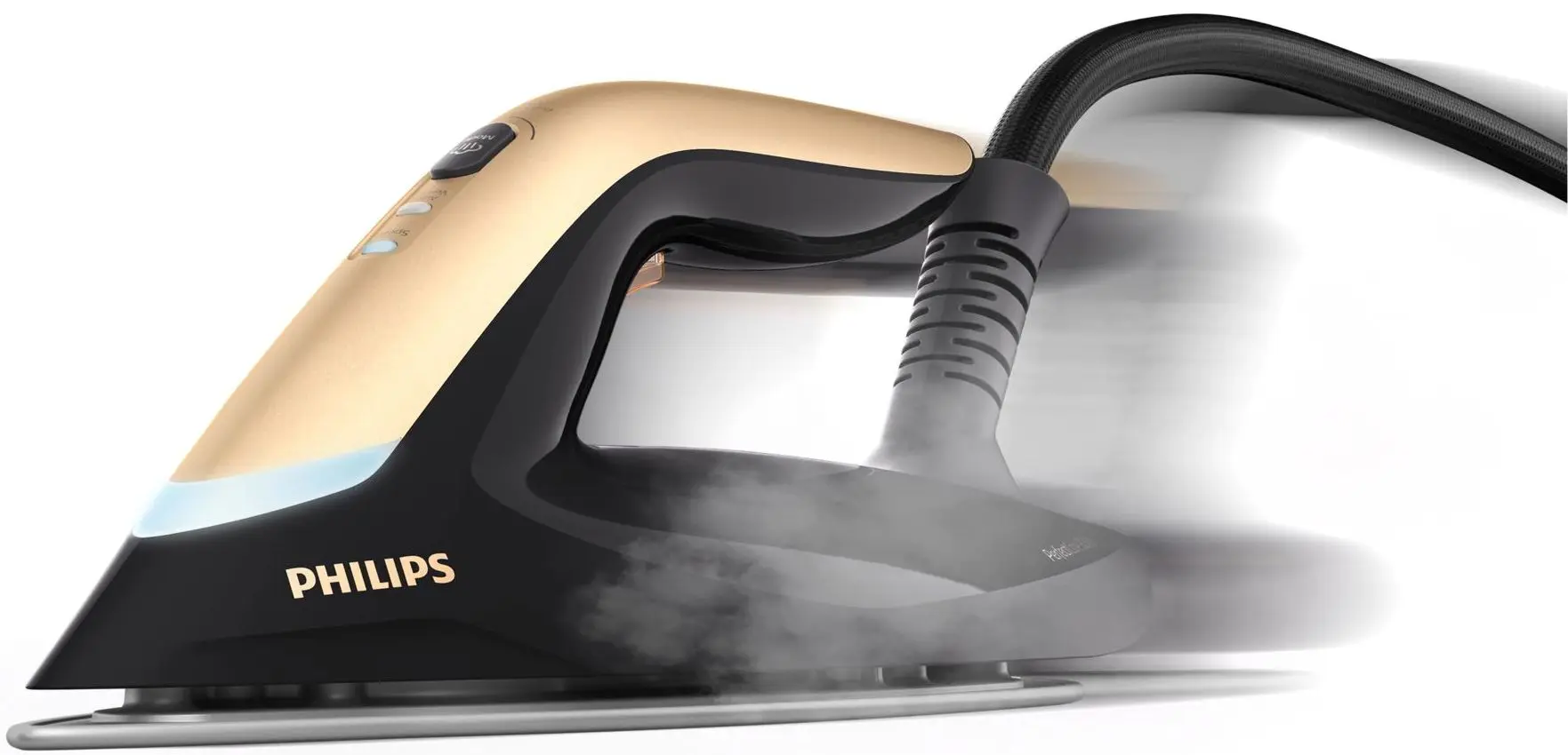 Утюг с парогенератором Philips PerfectCare PSG813080 (Black/Gold) - 4