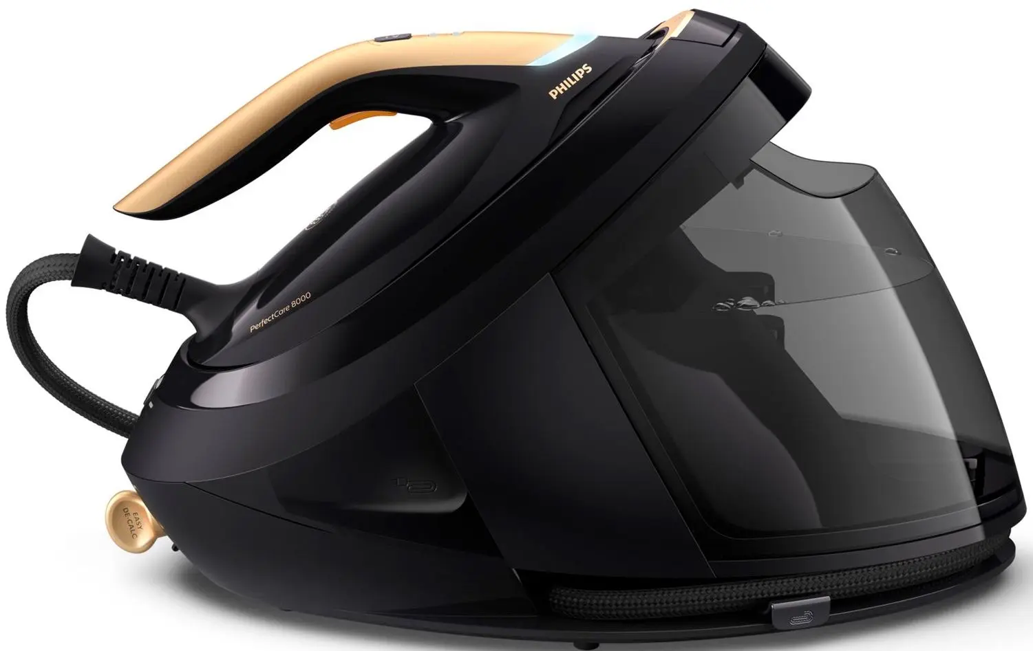 Утюг с парогенератором Philips PerfectCare PSG813080 (Black/Gold)