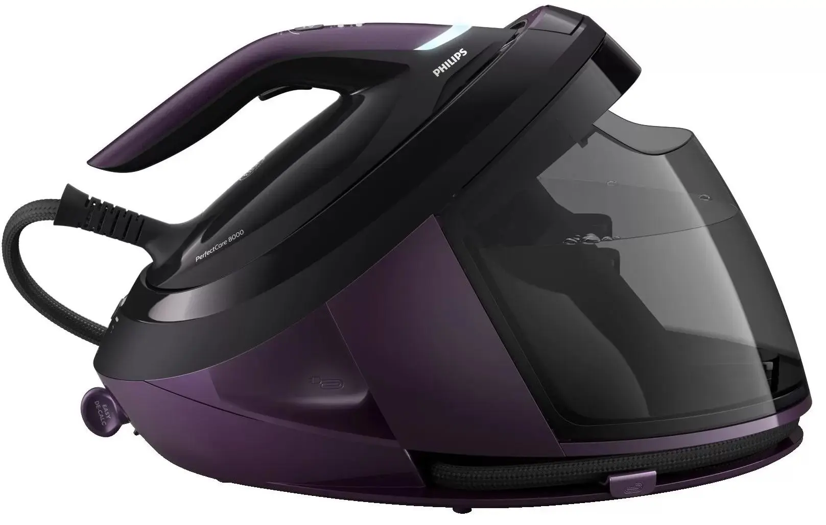 Fier de calcat cu generator de abur Philips PerfectCare PSG8160/30 (Black/Violet)