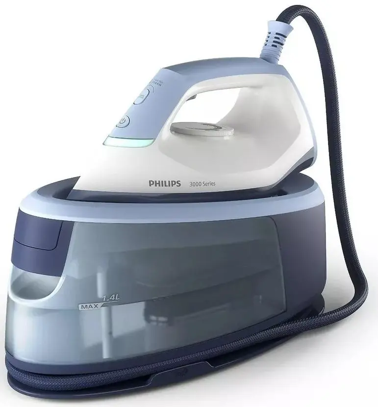 Fier de calcat cu generator de abur Philips PSG3000/20 (Blue/White)