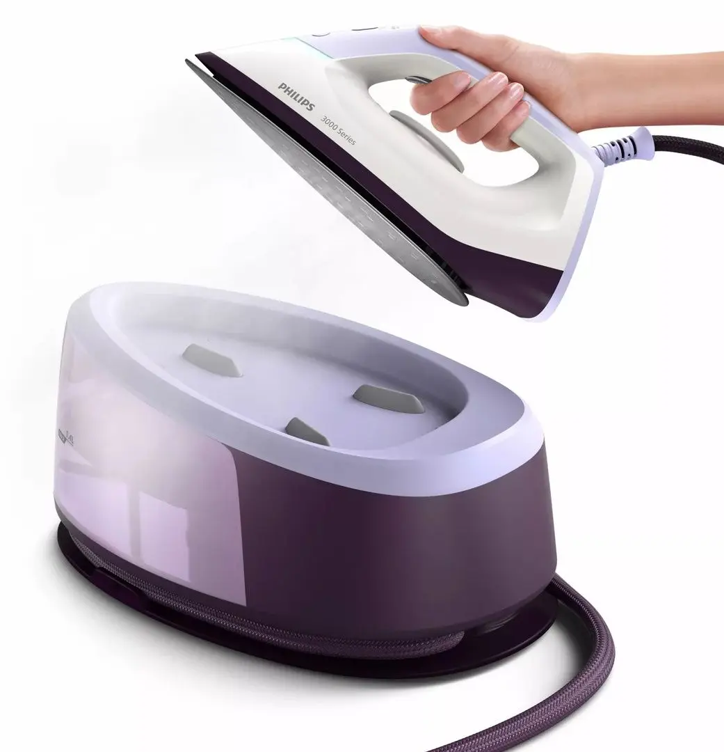 Fier de calcat cu generator de abur Philips PSG3000/30 (White/Purple) - 3