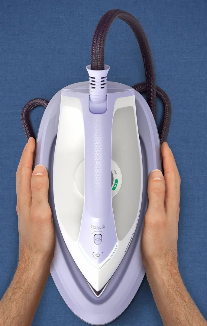Fier de calcat cu generator de abur Philips PSG3000/30 (White/Purple) - 6