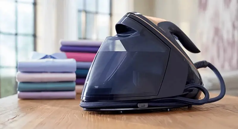 Утюг с парогенератором Philips PSG9050/20 (Navy Blue/Gold) - 4
