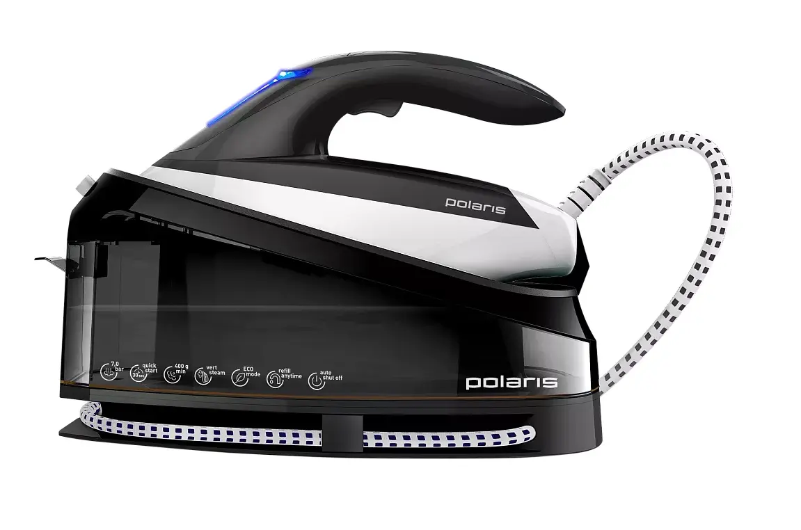Fier de calcat cu generator de abur Polaris PSS 7510K (Black/White)