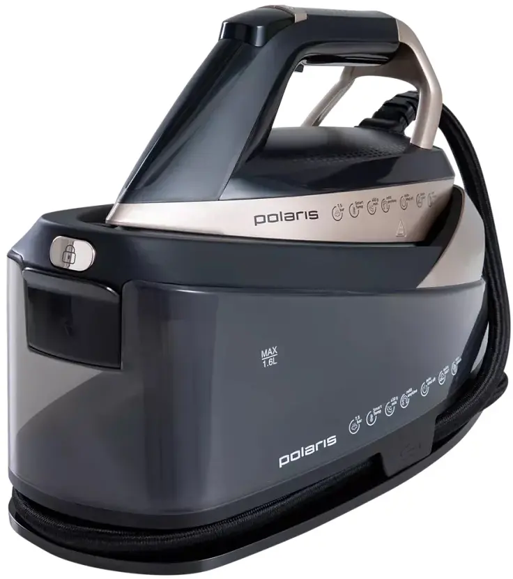 Fier de calcat cu generator de abur Polaris PSS 7590K (Black/Gold) - 5