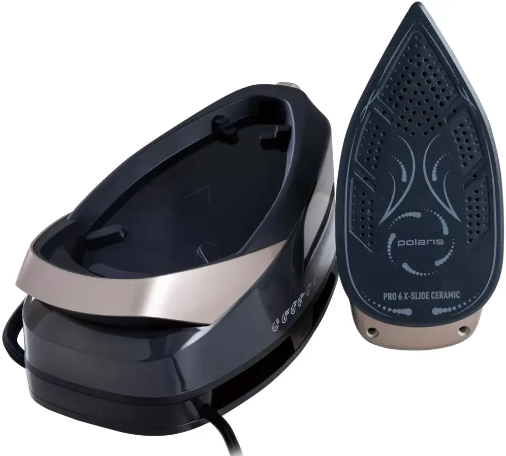 Fier de calcat cu generator de abur Polaris PSS 7590K (Black/Gold) - 7