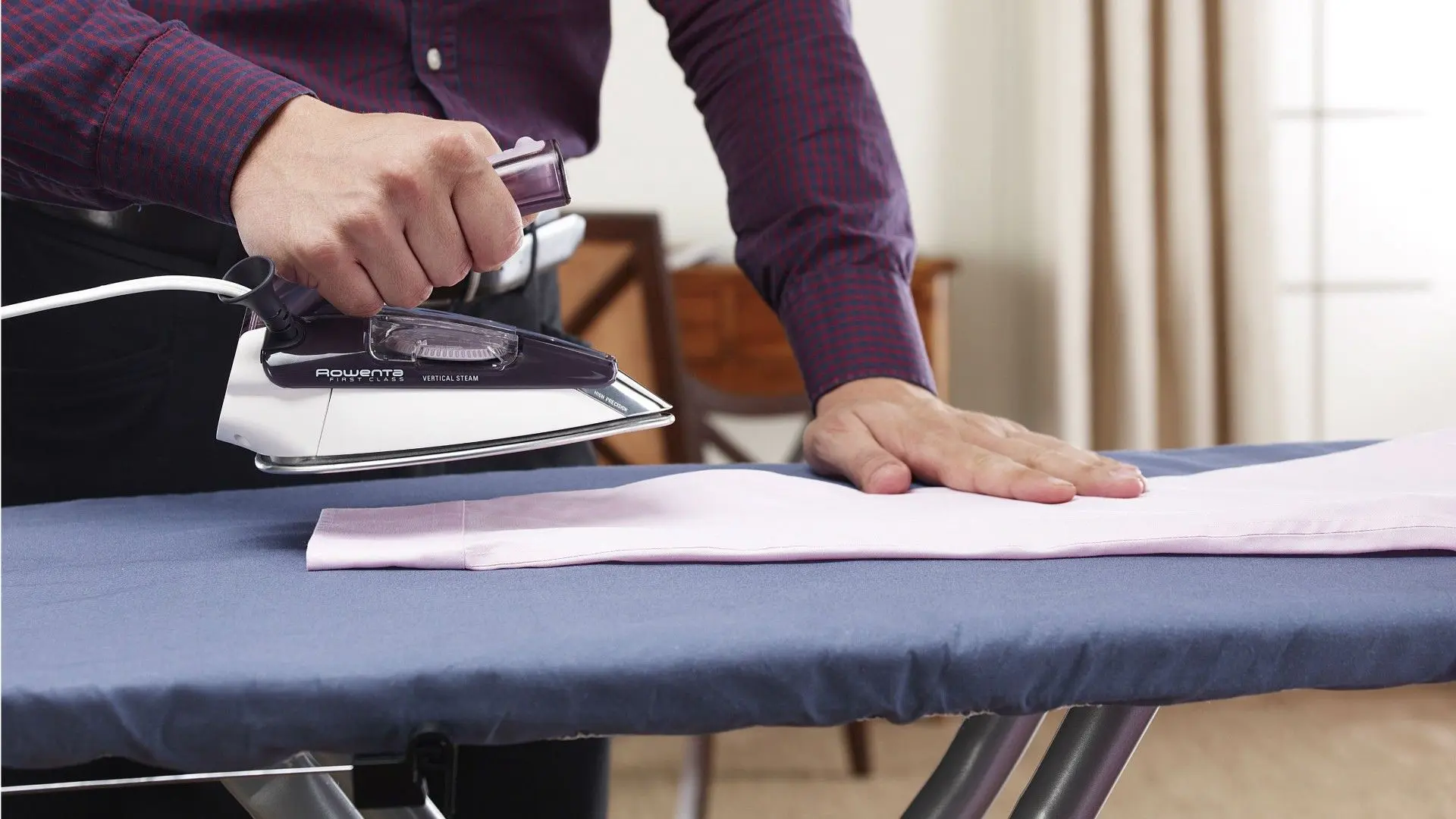 Fier de calcat Rowenta First Class DA1511F1 (White/Purple)