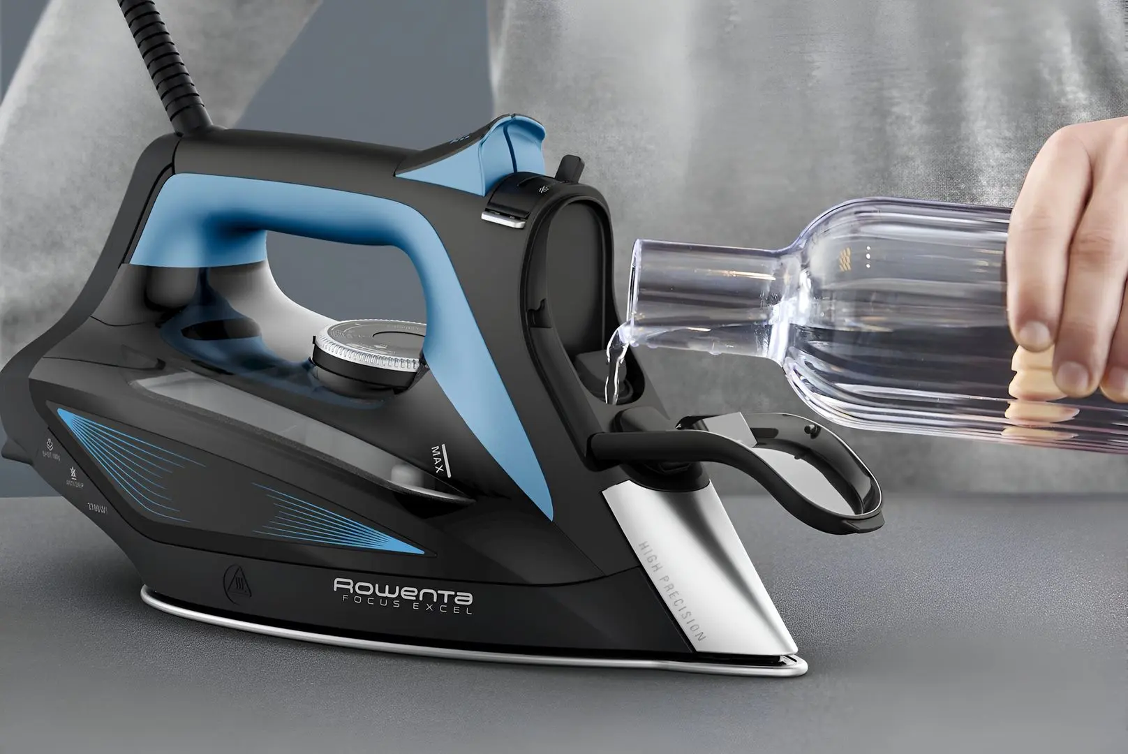 Утюг Rowenta Focus Excel DW5310D1 (Black/Blue)