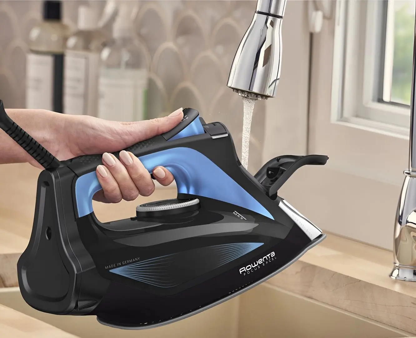 Утюг Rowenta Focus Excel DW5310D1 (Black/Blue)