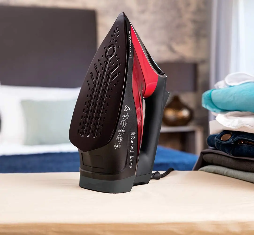Fier de calcat Russell Hobbs One Temperature 25090-56 (Black/Red) - 2