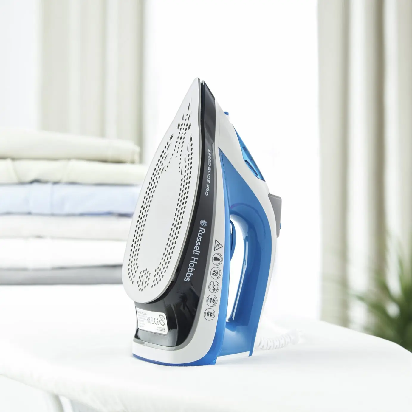 Утюг Russell Hobbs Speedglide Pro 23970 (White/Blue) - 3