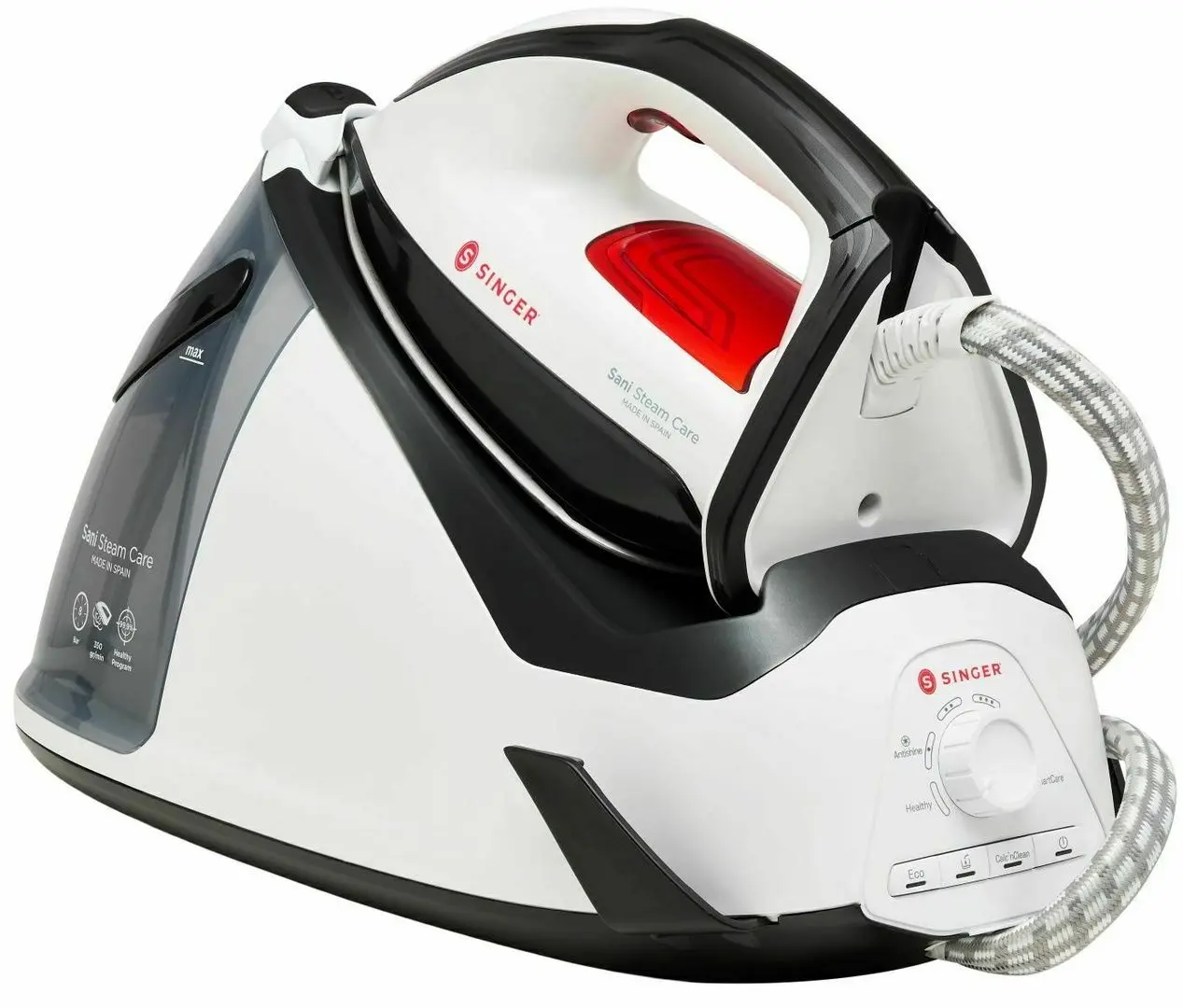 Утюг с парогенератором Singer SGR-18200 (Black/White) - 3