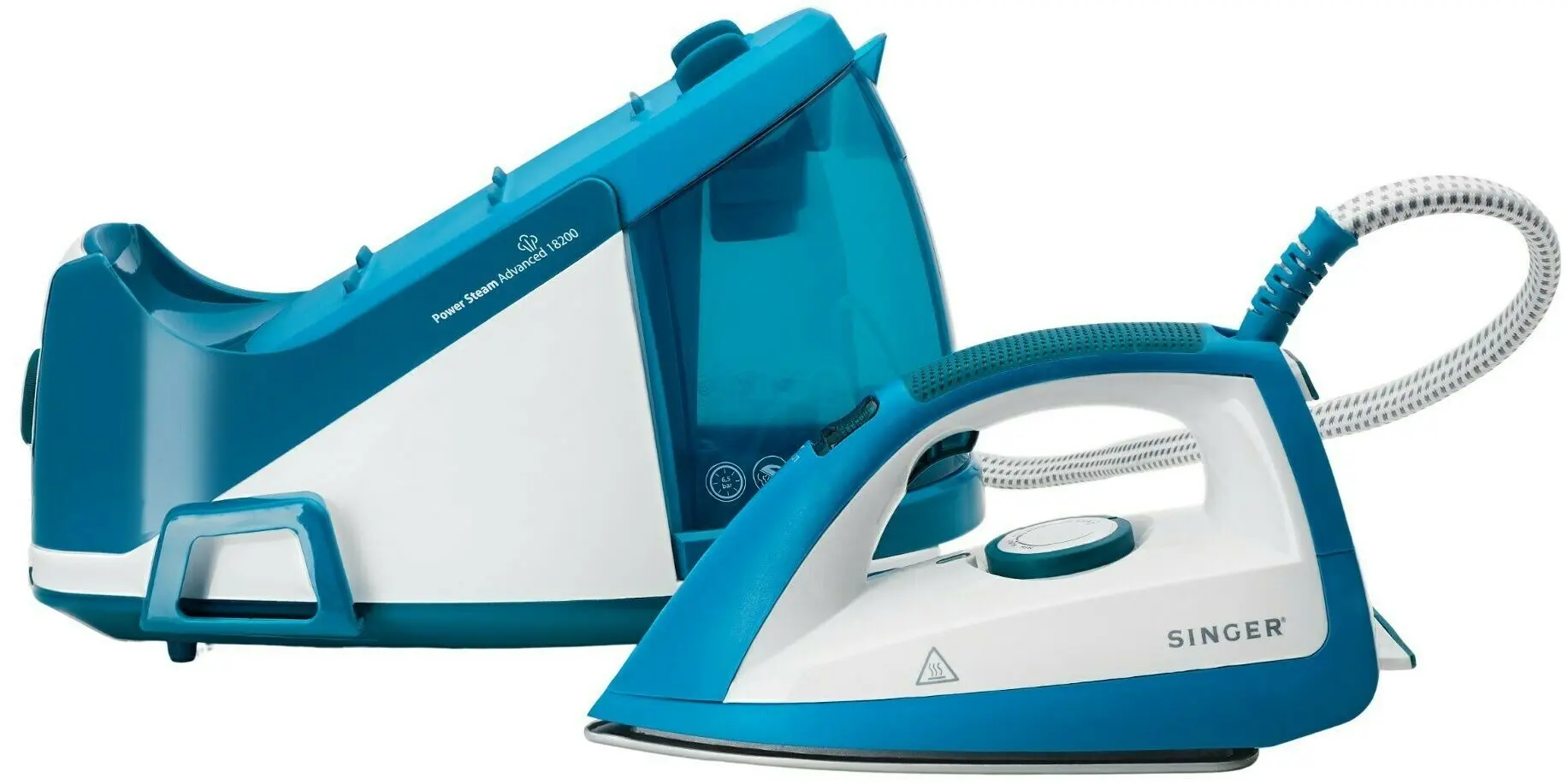 Утюг с парогенератором Singer SGR-18200 (Blue/White) - 3