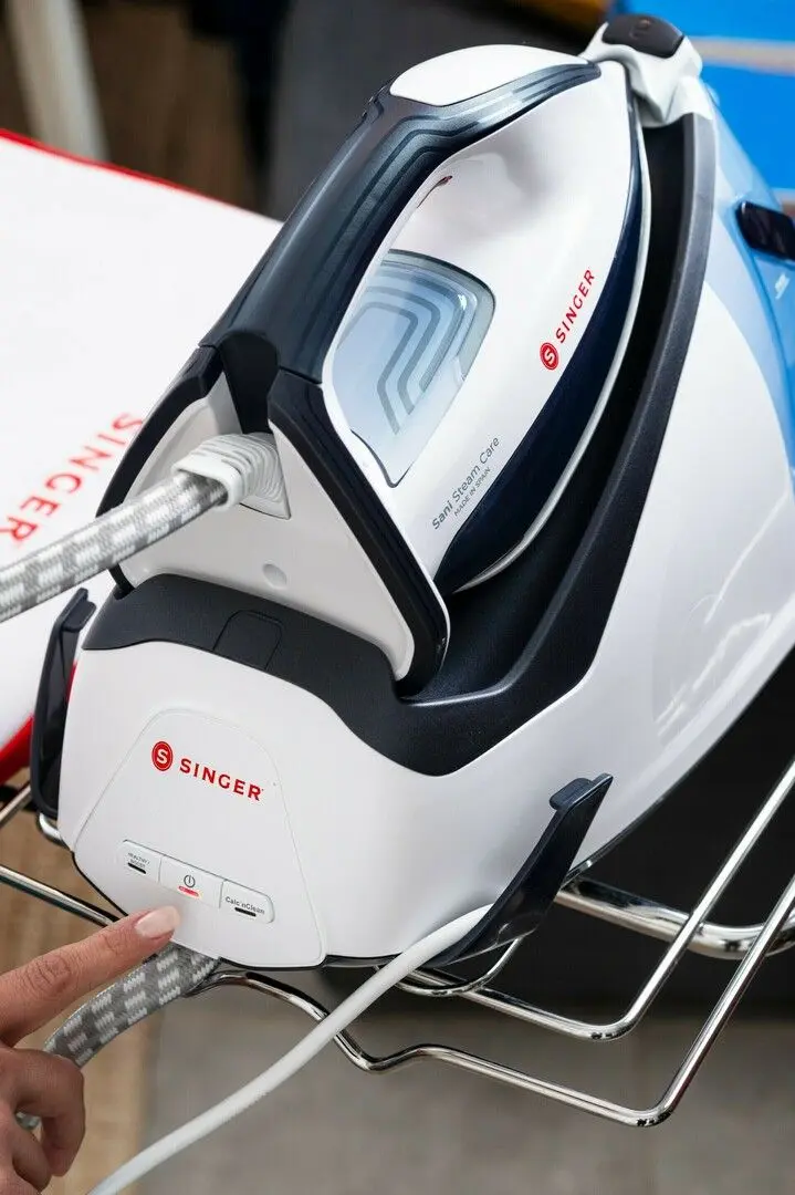 Утюг с парогенератором Singer SGR-20420 (Blue/White) - 5