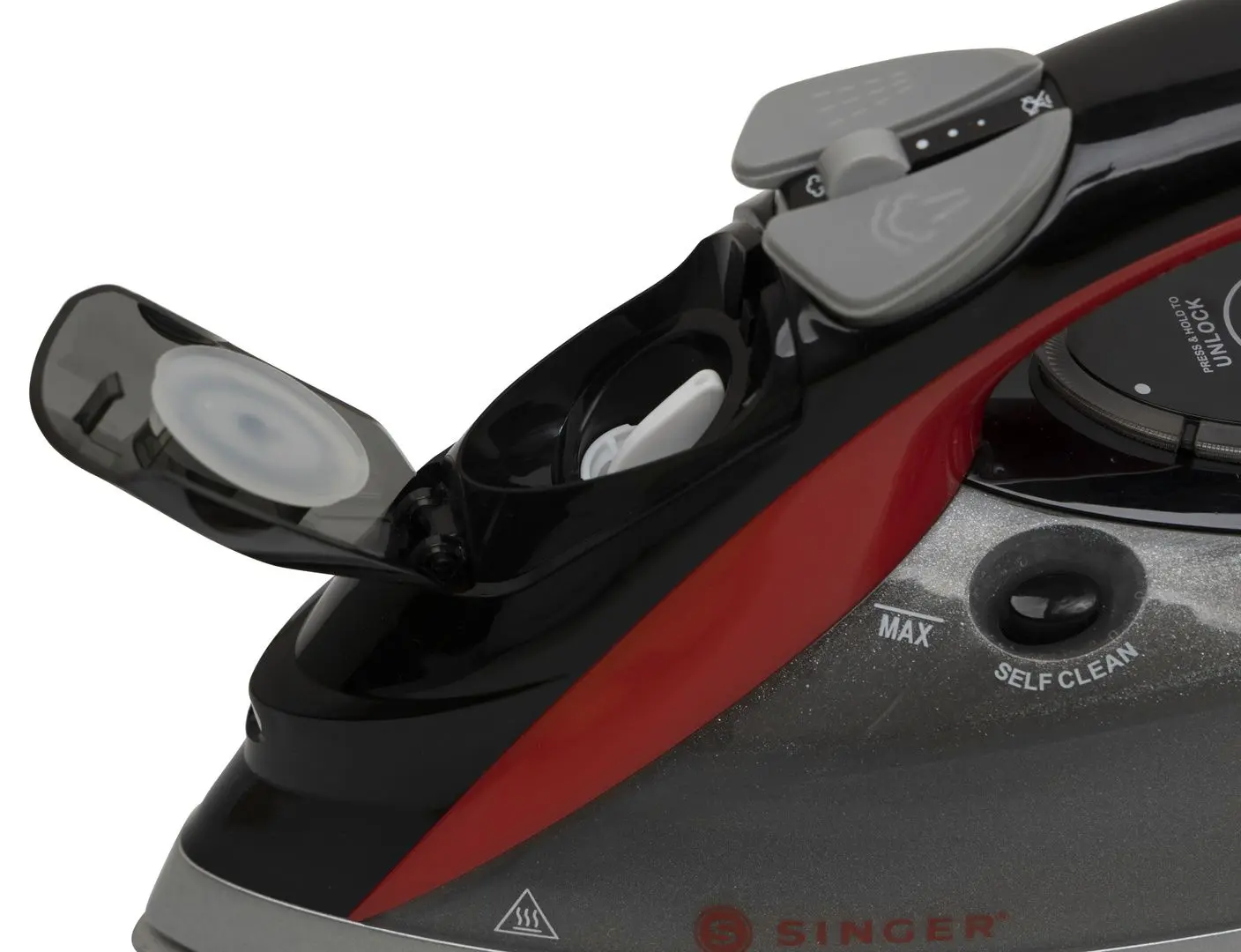 Утюг Singer SteamLogic Plus 3100W (Grey/Red) - 5