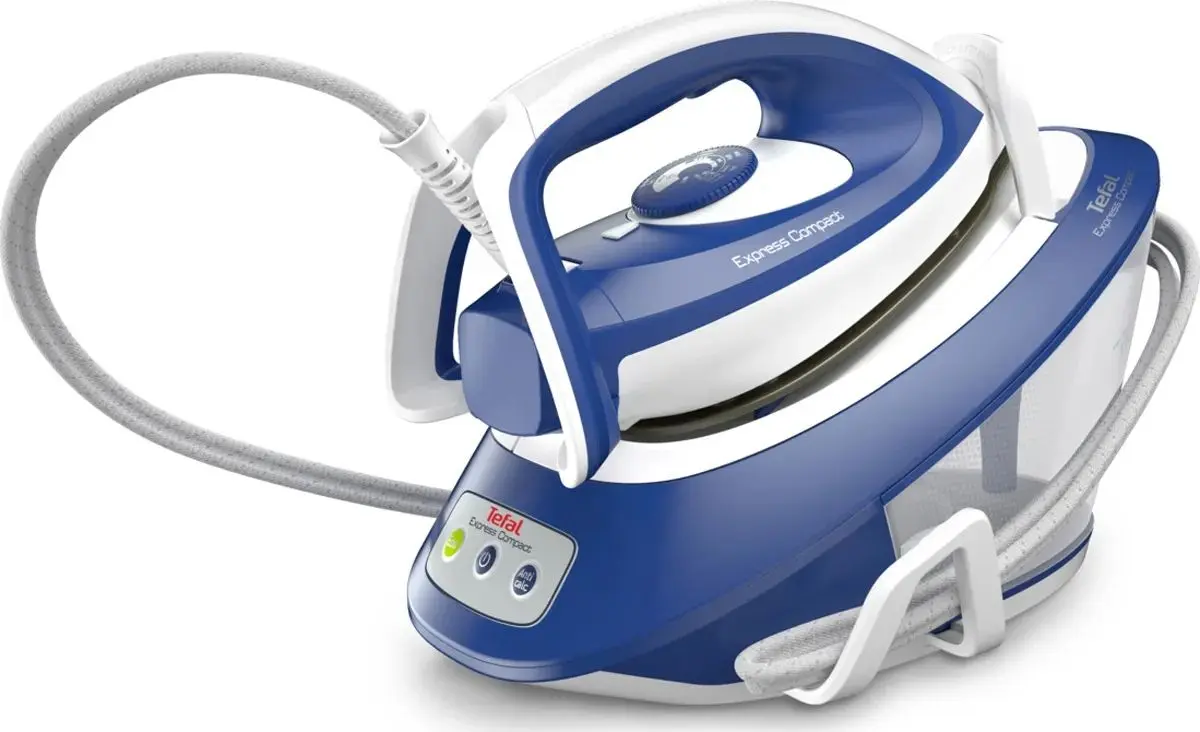 Fier de calcat cu generator de abur Tefal Express Compact SV7112E0 (Blue) - 2