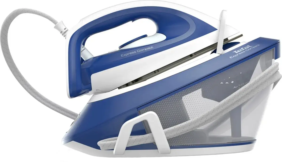 Fier de calcat cu generator de abur Tefal Express Compact SV7112E0 (Blue)