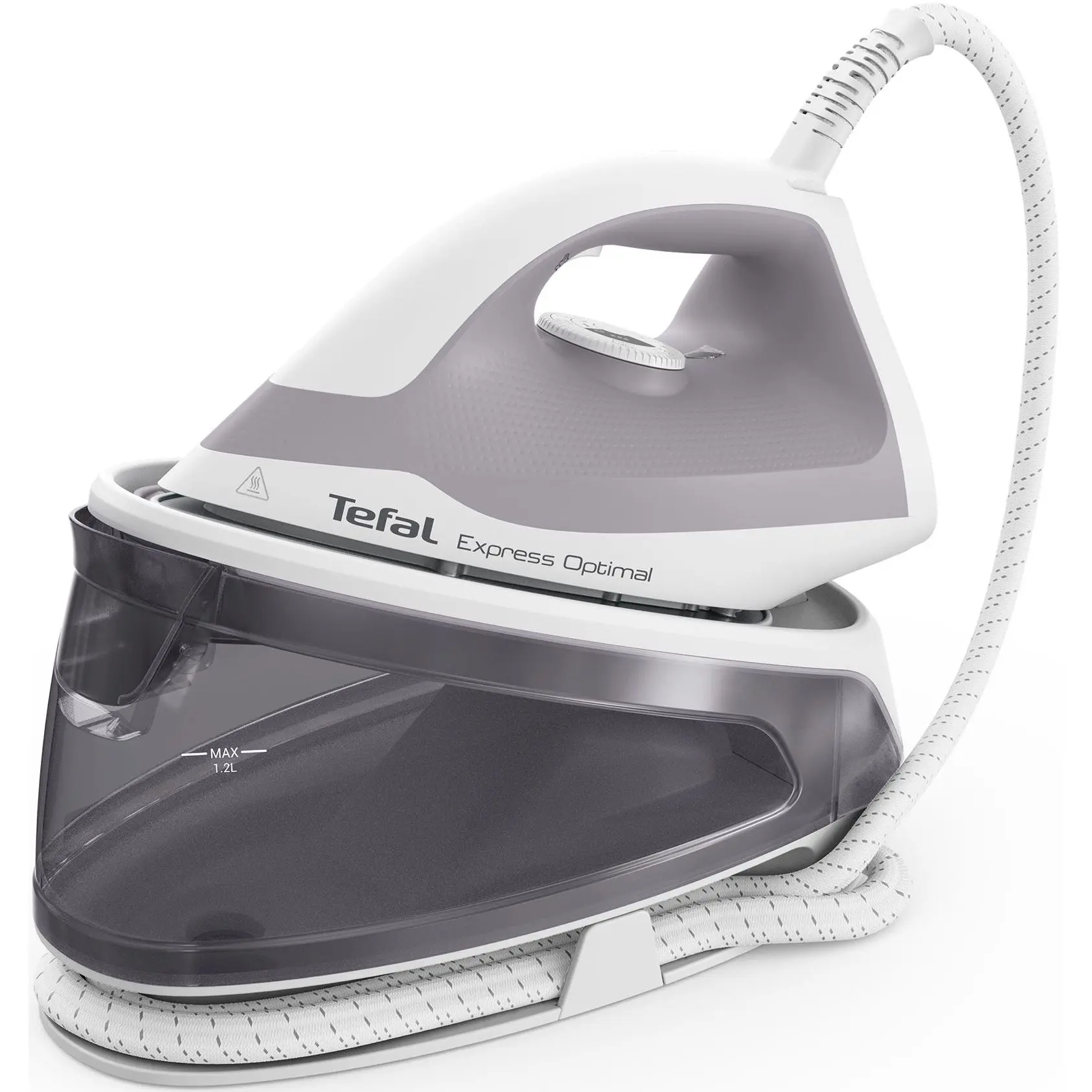 Утюг с парогенератором Tefal Express Optimal SV4111E0 (White/Purple)