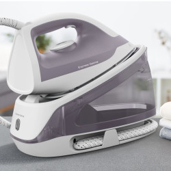 Утюг с парогенератором Tefal Express Optimal SV4111E0 (White/Purple) Thumb