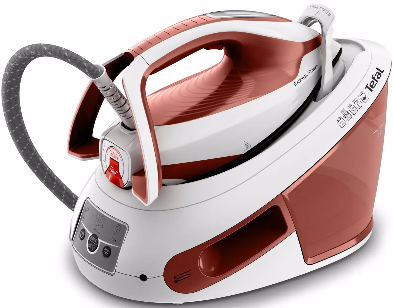 Утюг с парогенератором Tefal Express Power SV8110E0 (Red/White) - 3