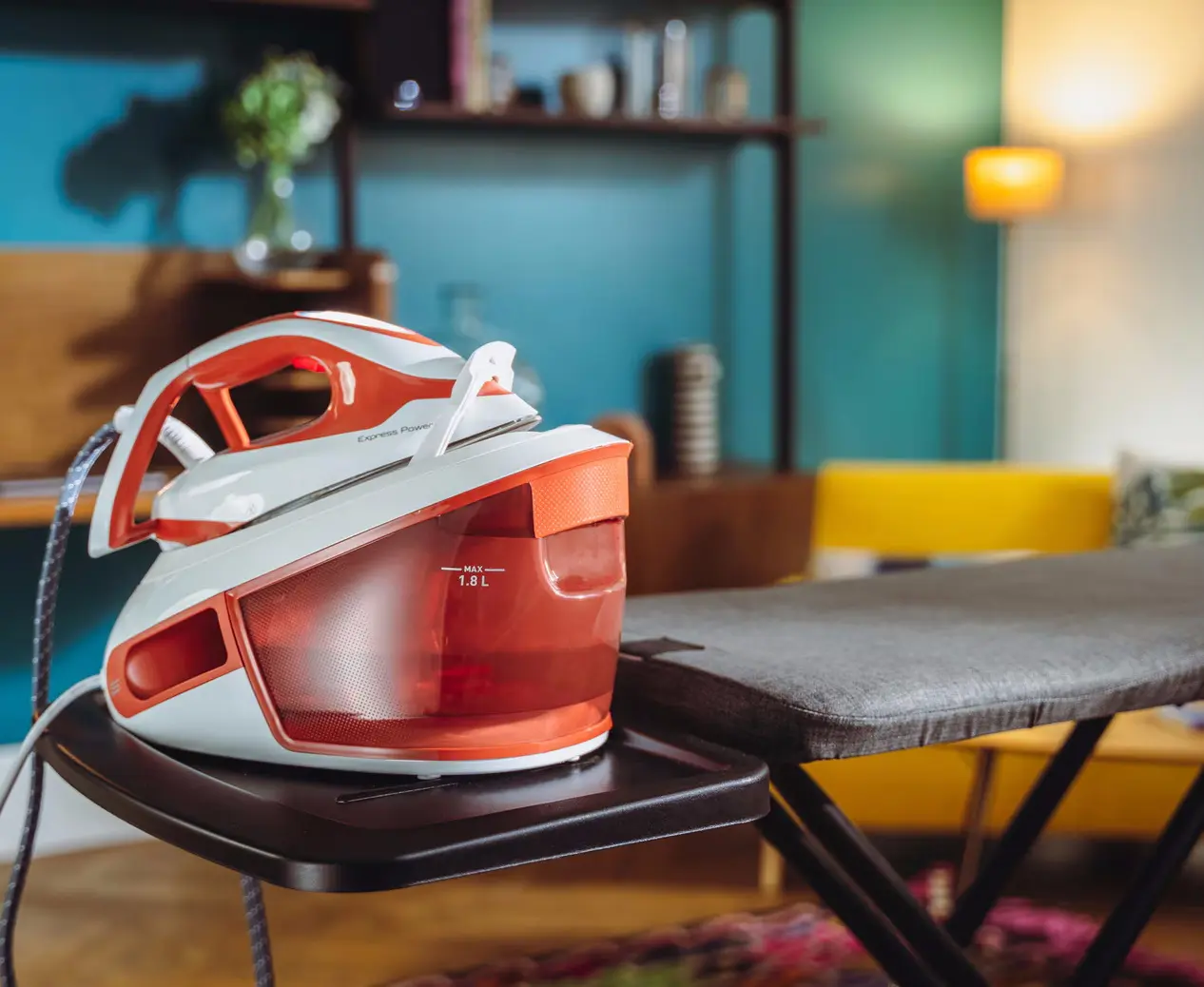 Утюг с парогенератором Tefal Express Power SV8110E0 (Red/White) - 5