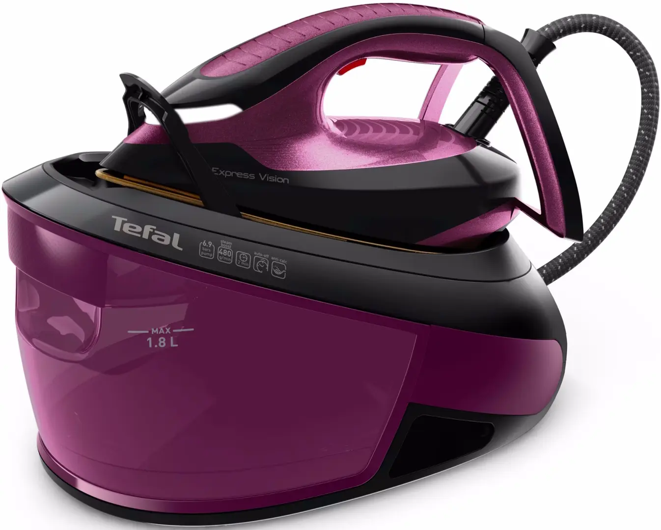 Утюг с парогенератором Tefal Express Vision SV8152E0 (Violet/Black)