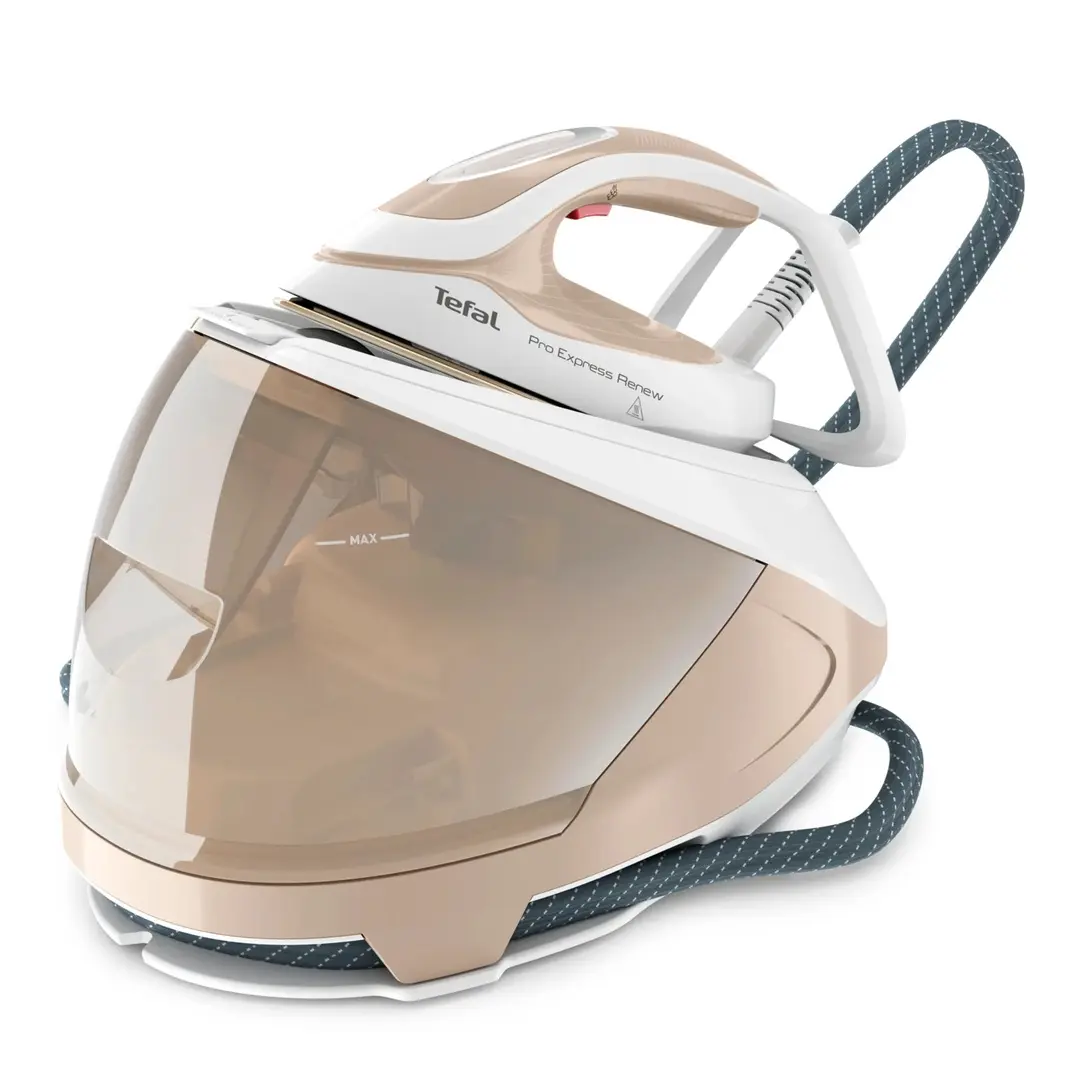Fier de calcat cu generator de abur Tefal Pro Express Eco GV9E22E0 (Beige/White)