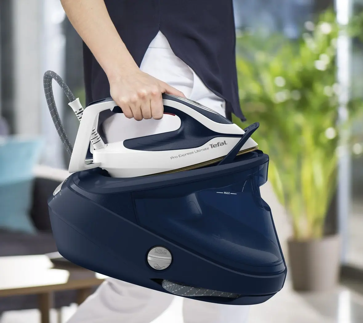 Утюг с парогенератором Tefal Pro Express Ultimate II GV9720E0 (Blue)