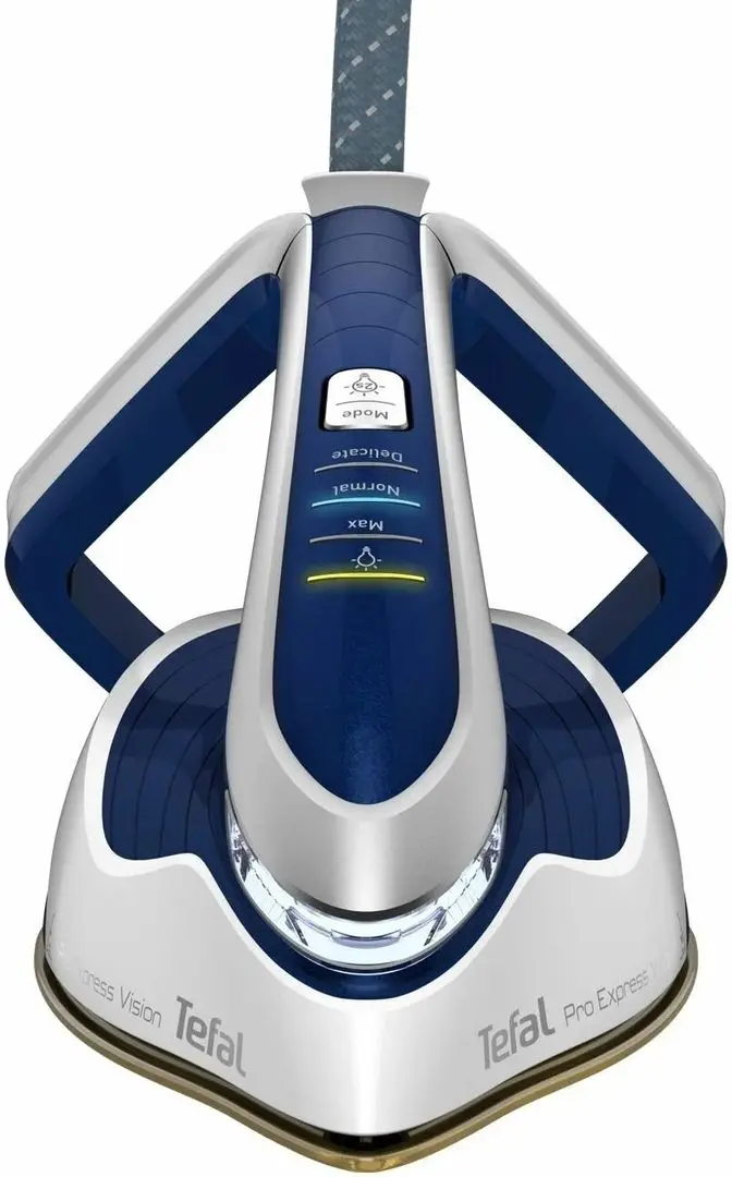 Statie de calcat cu generator de abur Tefal Pro Express Vision GV9812E0 (Dress Blue/White)