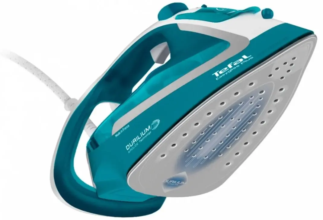 Fier de calcat Tefal EasyGliss Plus FV5737E0 (White/Turquoise)