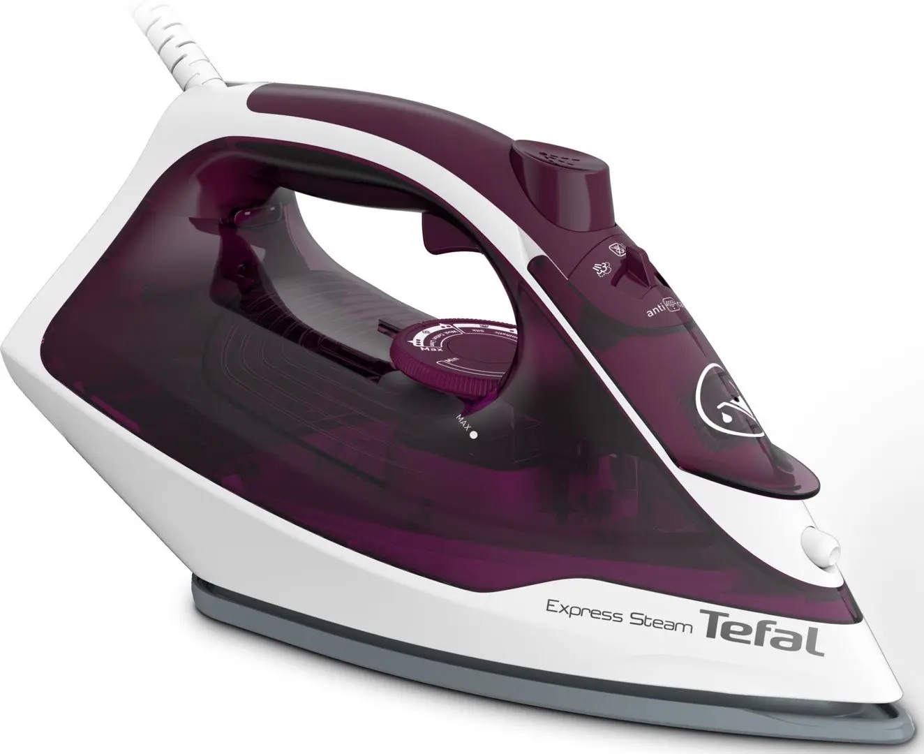 Fier de calcat Tefal Express Steam FV2835E0 (Purple/White)