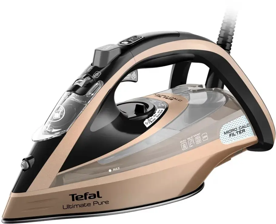 Fier de calcat Tefal FV9852 (Black/Gold)