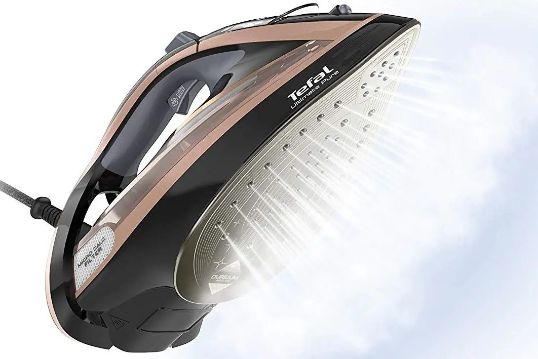 Fier de calcat Tefal Ultimate Pure FV9845 (Black/Pink) - 4