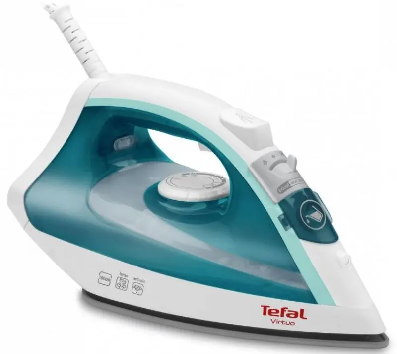 Fier de calcat Tefal Virtuo FV1710 (White/Turquoise)