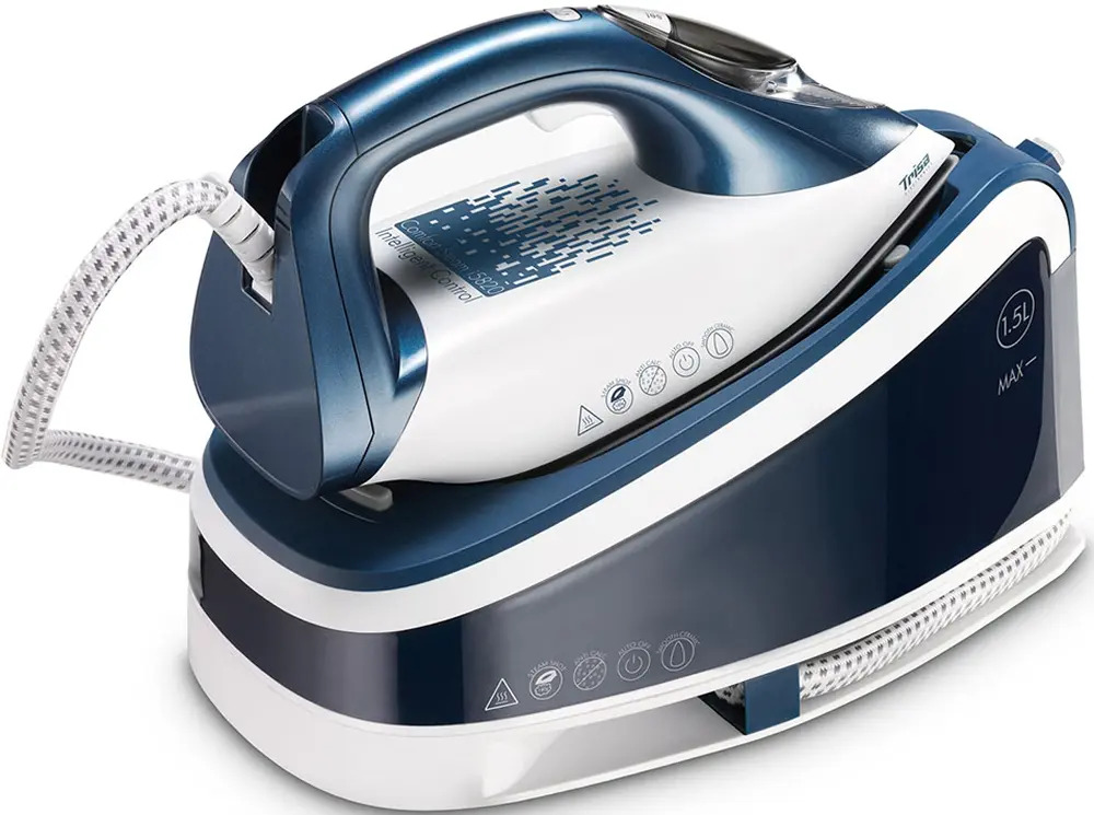 Fier de calcat cu generator de abur Trisa Comfort Steam i5820 7958.2012 (Blue/White)