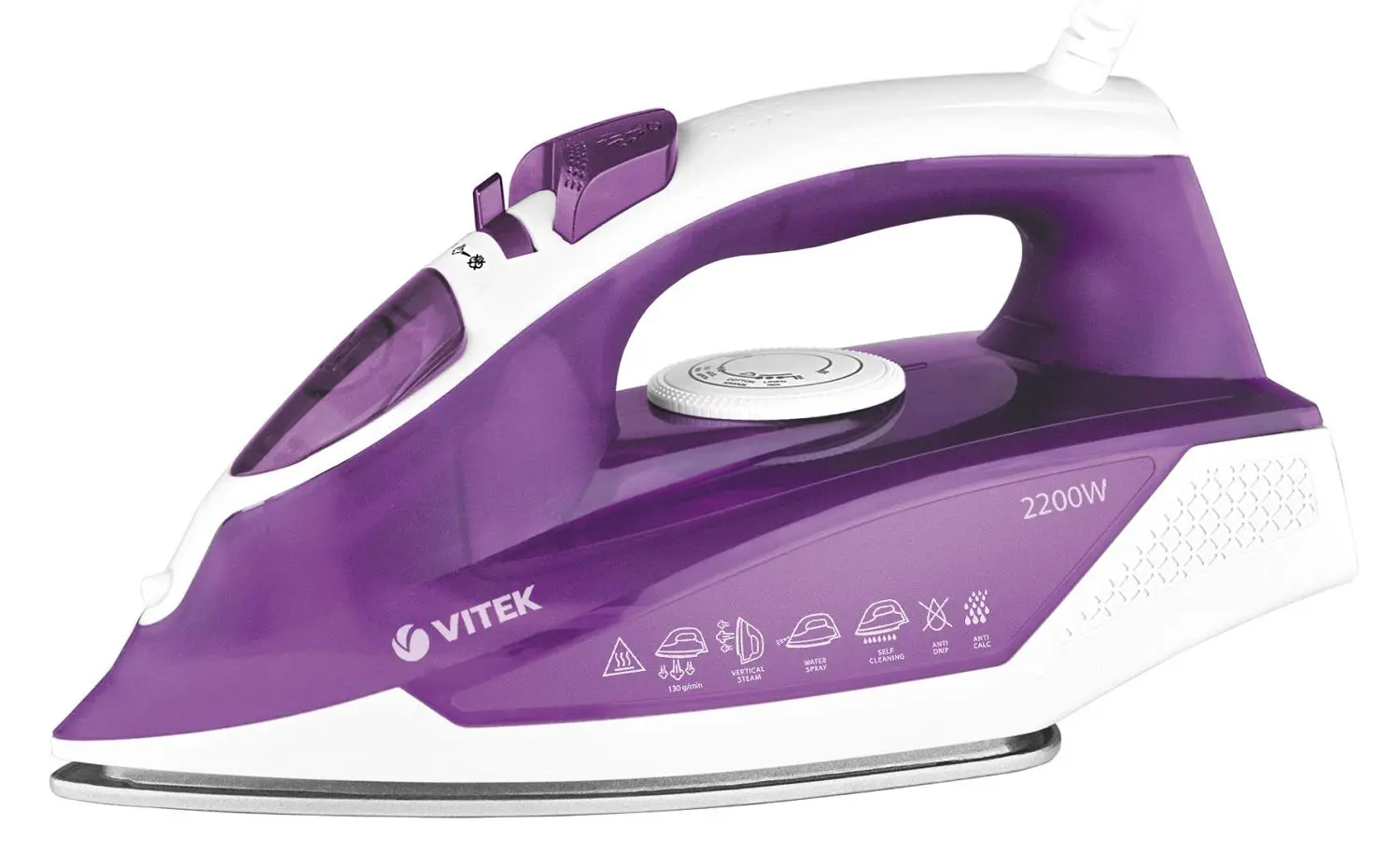 Fier de calcat Vitek VT-8308 (White/Purple)
