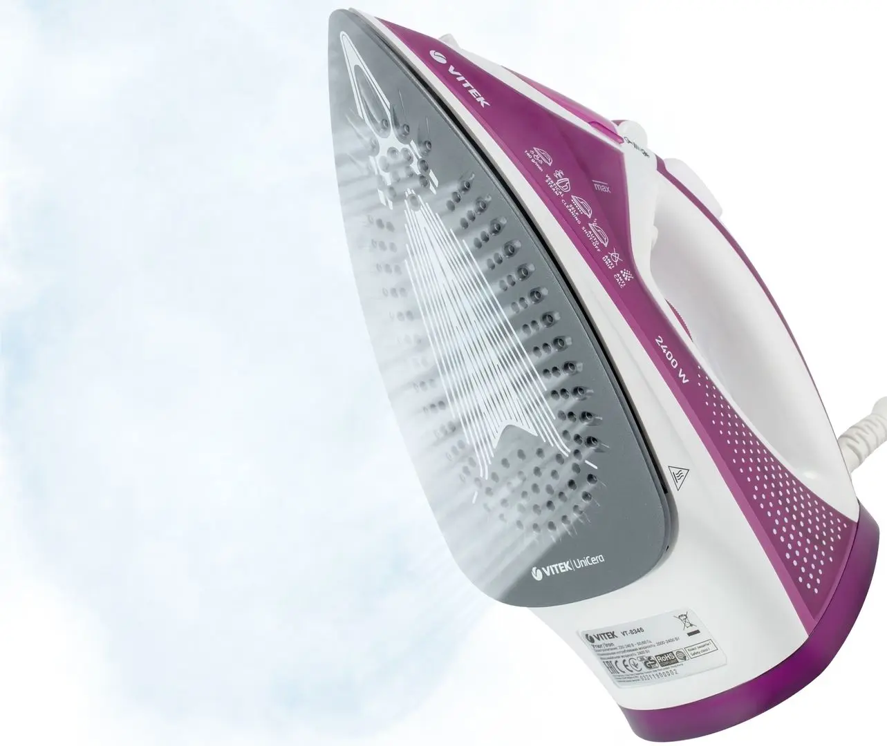 Fier de calcat Vitek VT-8346 (Purple/White)