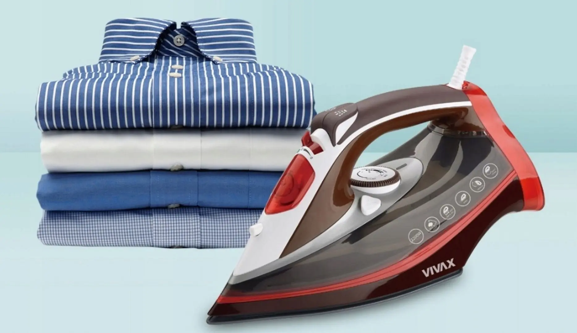 Fier de calcat Vivax IR-2201CC (Red)