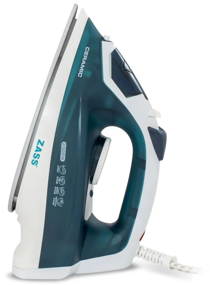 Утюг Zass A 09 (Turquoise/White)