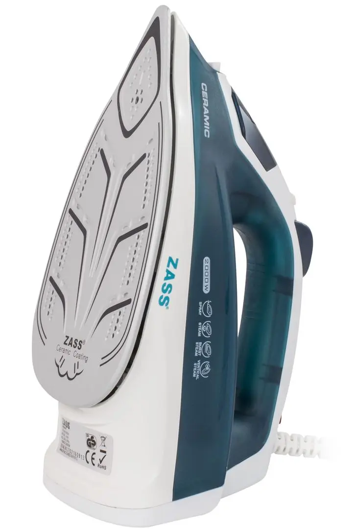 Утюг Zass A 09 (Turquoise/White)