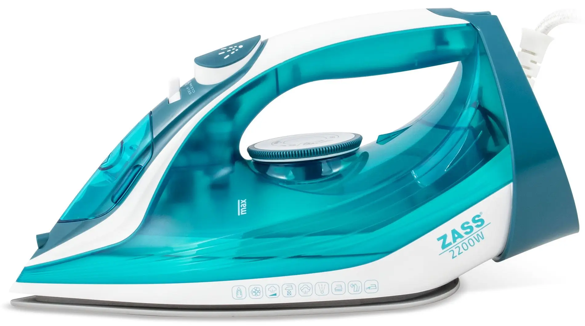 Утюг Zass A 18 (Turquoise/White)