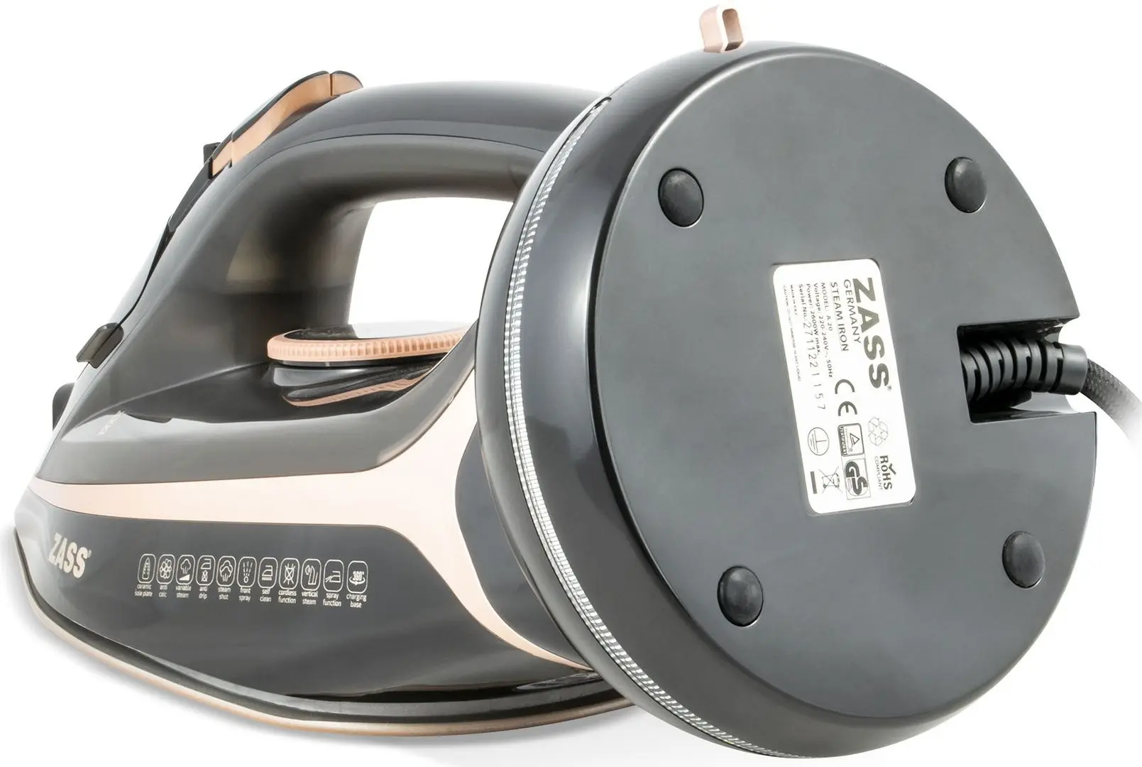 Утюг Zass A 20 (Black)