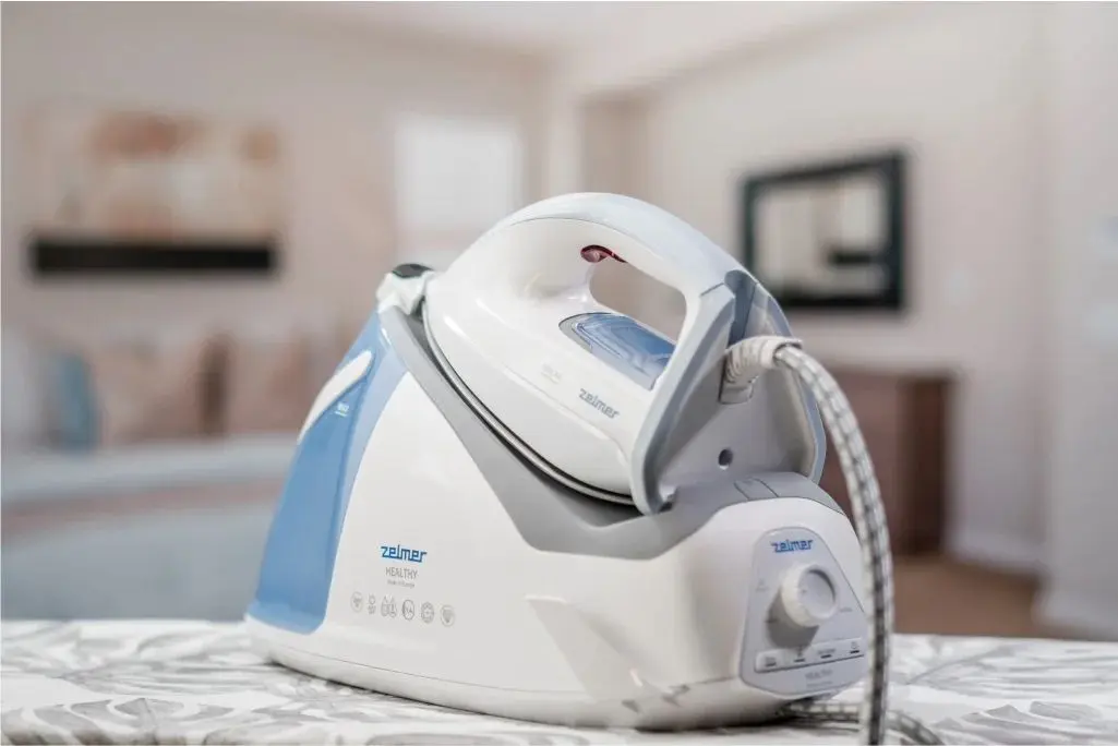 Fier de calcat cu generator de abur Zelmer ZIS8700 (White/Blue)