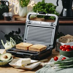 Aparat pentru sanwich-uri 2in1 Adler AD 3070 (Black) Thumb
